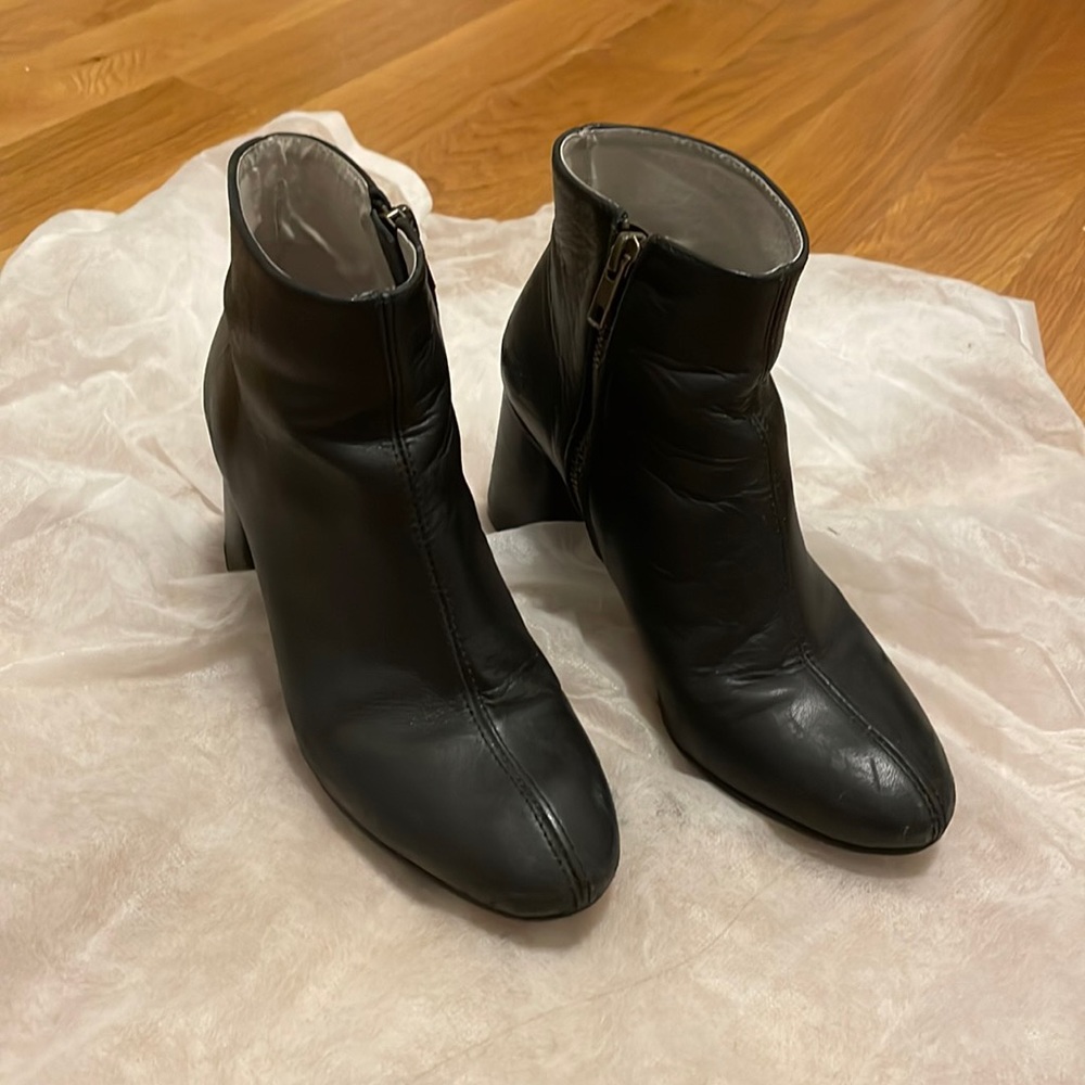 Frank and Oak Ankle Leather Boots